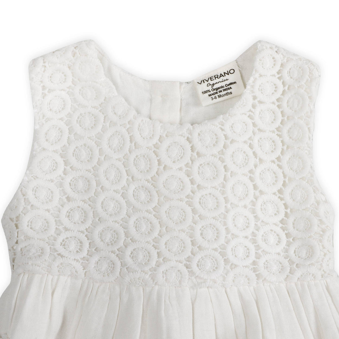 Taylor Crochet Lace Dress + Bloomer