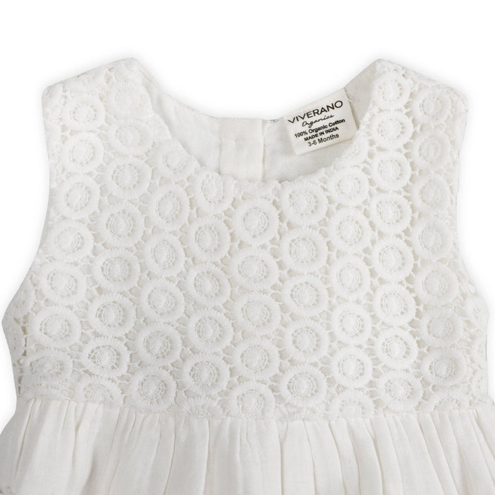 Taylor Crochet Lace Dress + Bloomer