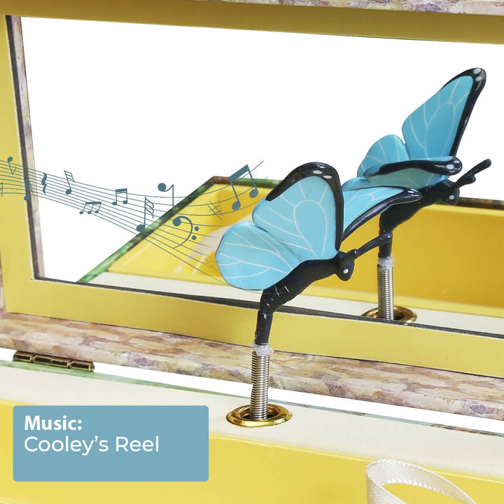 Butterfly Musical Jewelry Box