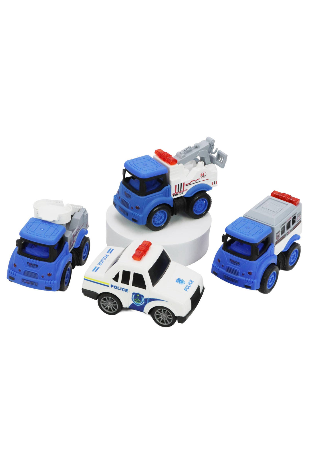 Police Diecast Miniature Car Toy