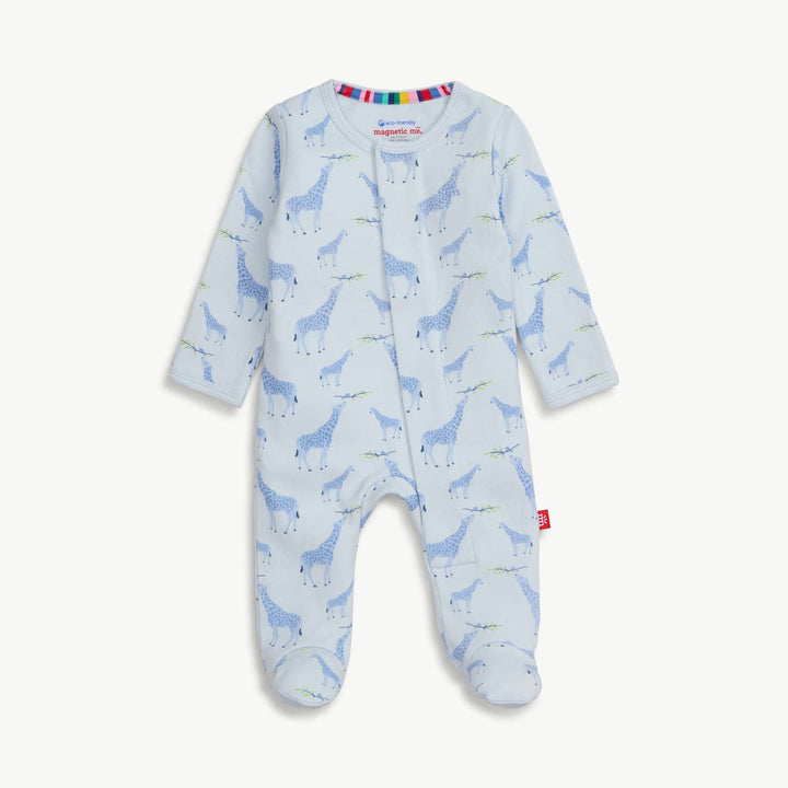 Jolie Giraffe Footie - Blue