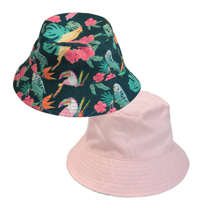 Isla Botánica Reversible Bucket Hat