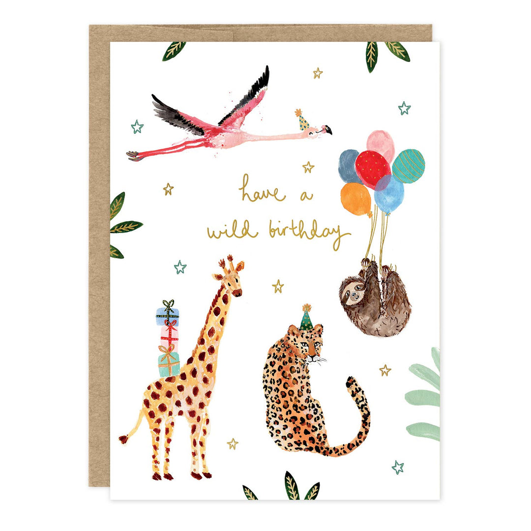 Have A Wild Birthday Card
