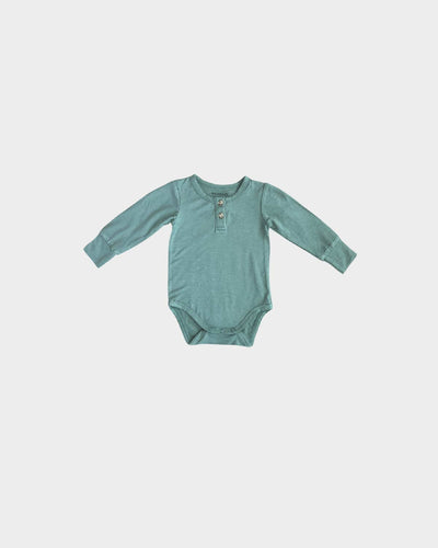 Long Sleeve Henley Bodysuit