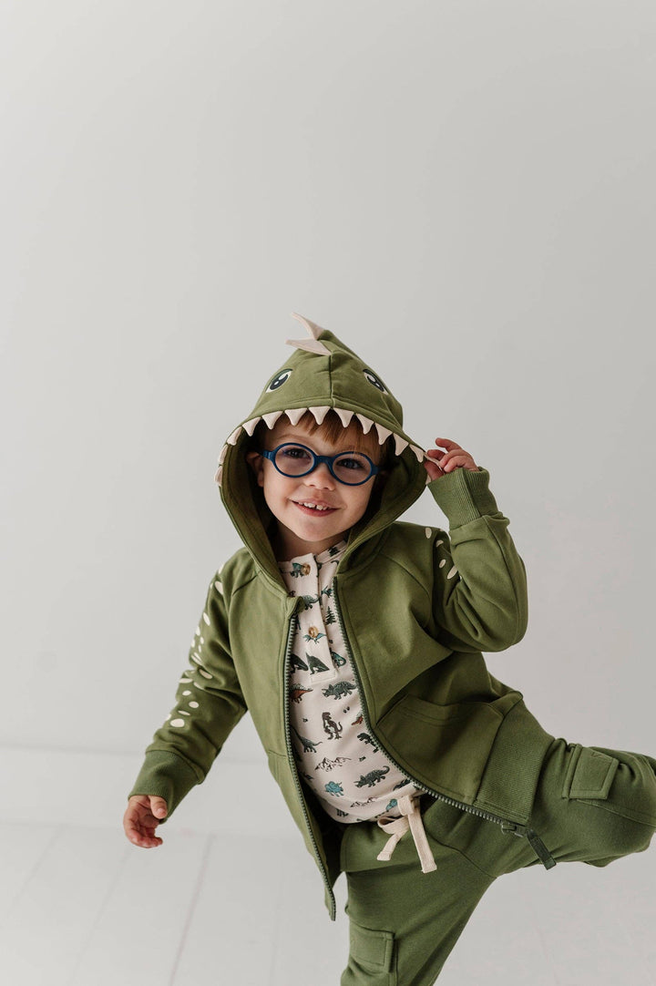 Hooded Jacket - Dinosaur