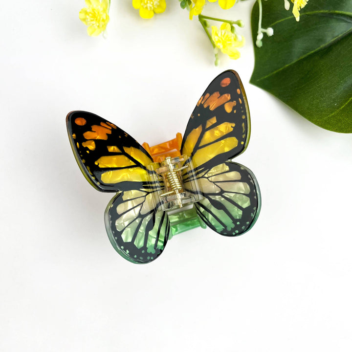 Morpho Butterfly Claw Clip