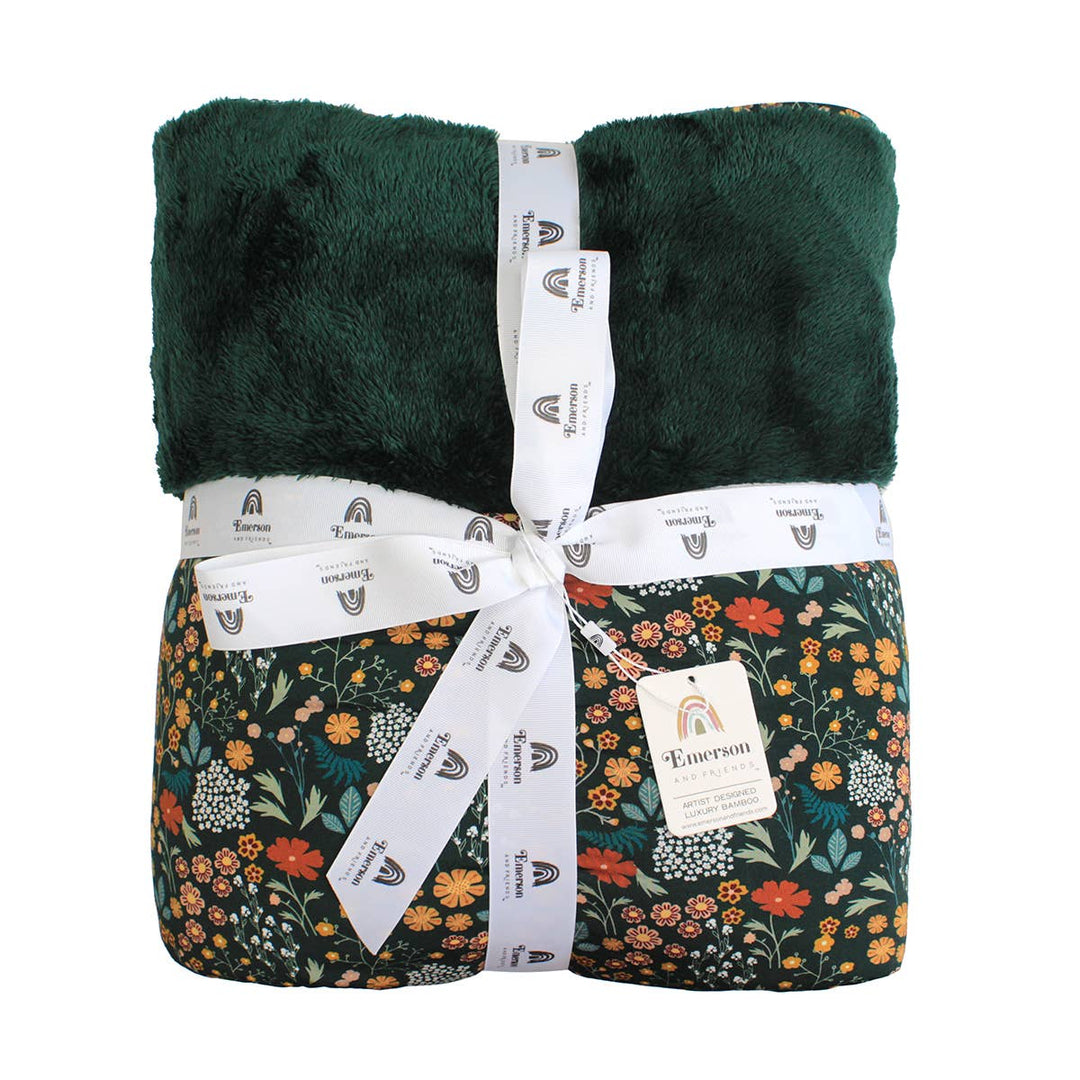 Moonlit Meadow Throw Blanket