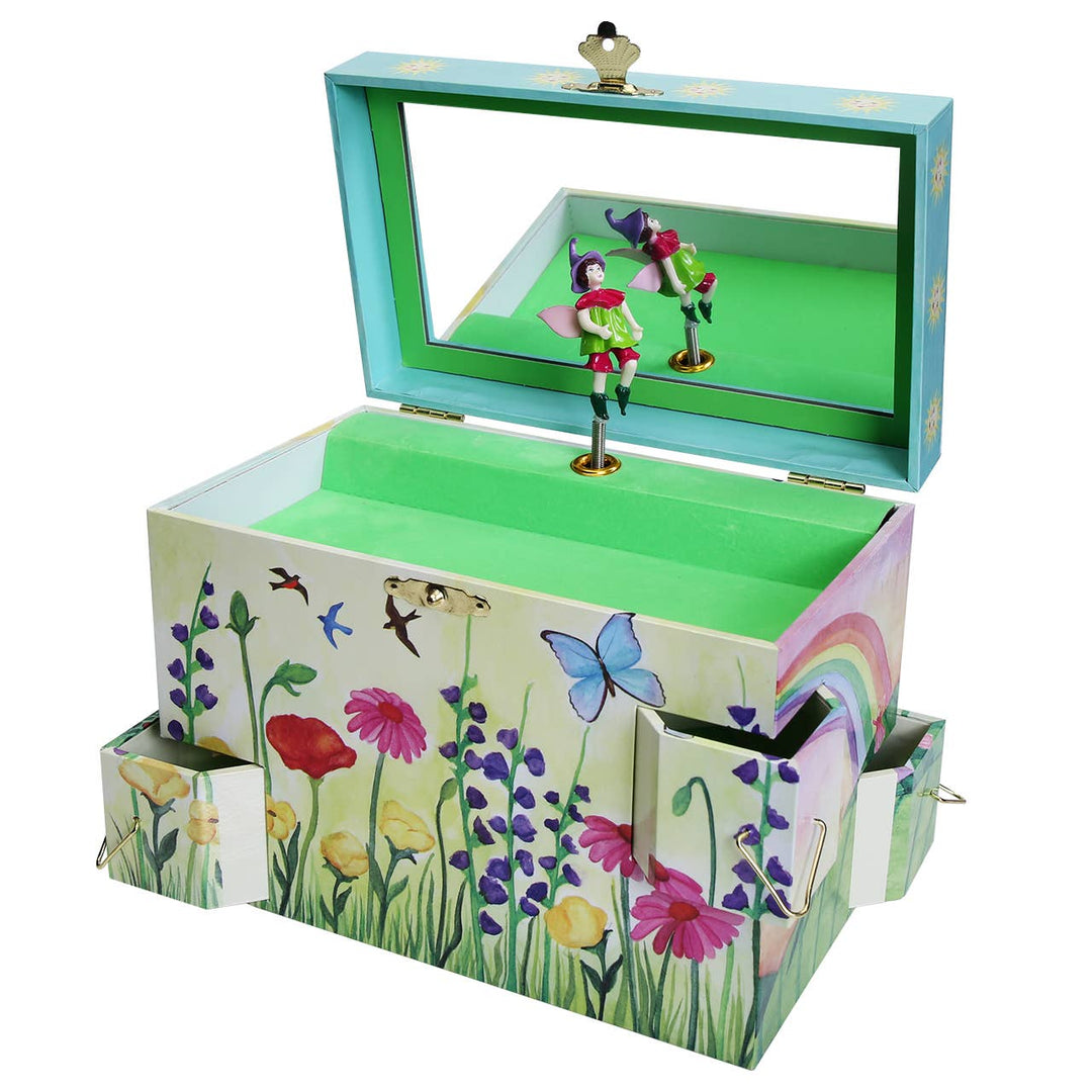 Summer Sunshine Musical Jewelry Box