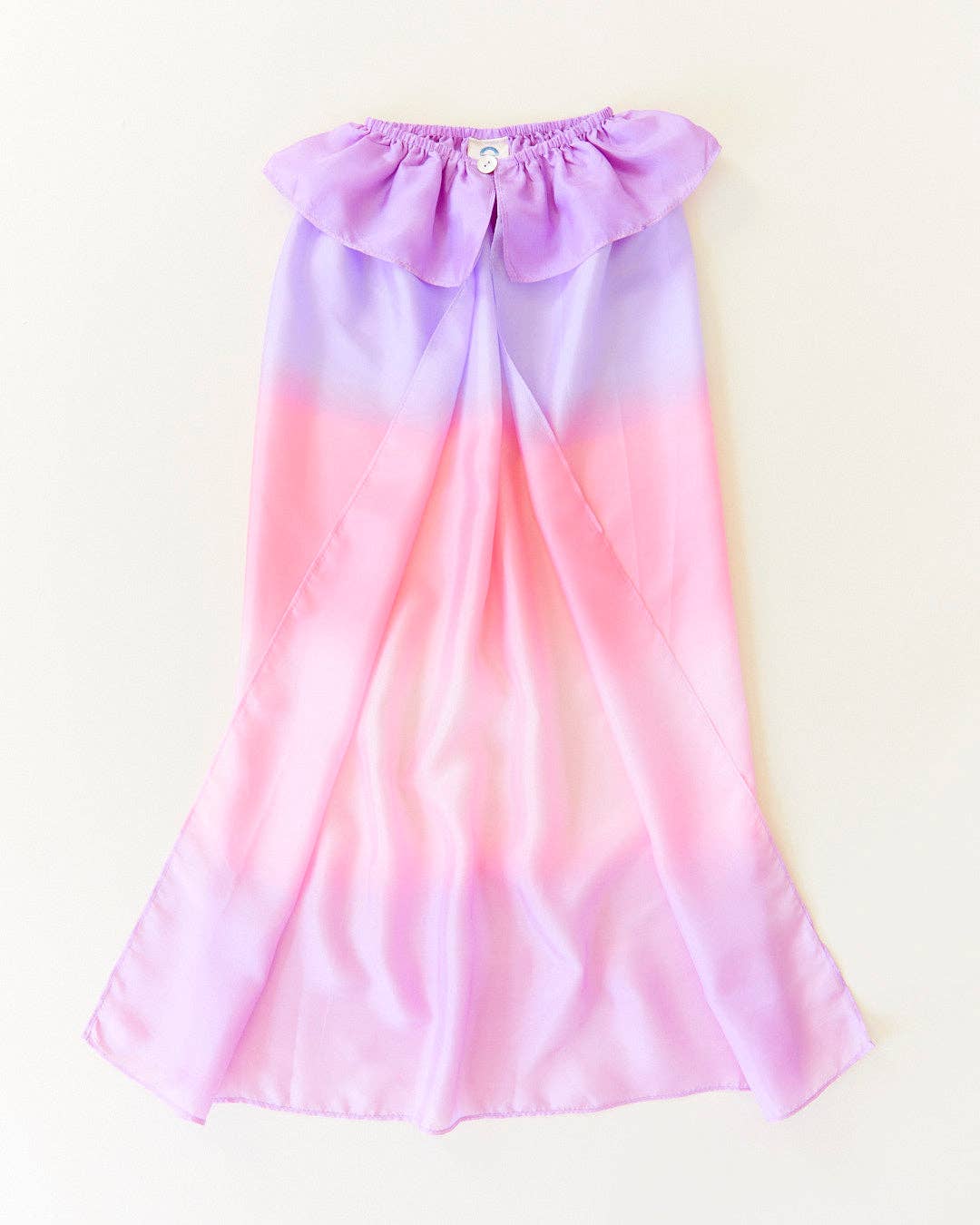 Blossom Cape - 100% Silk Pink + Purple Cape