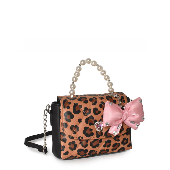 Leopard Charm Bag