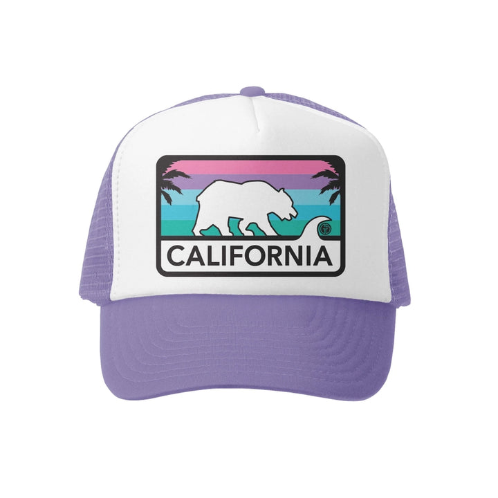 CA License Plate Trucker Hat