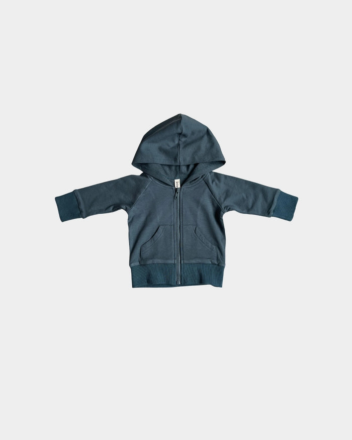 Hooded Jacket - Dark Slate