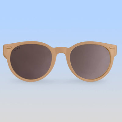 Round Sunglasses | Latte Brown