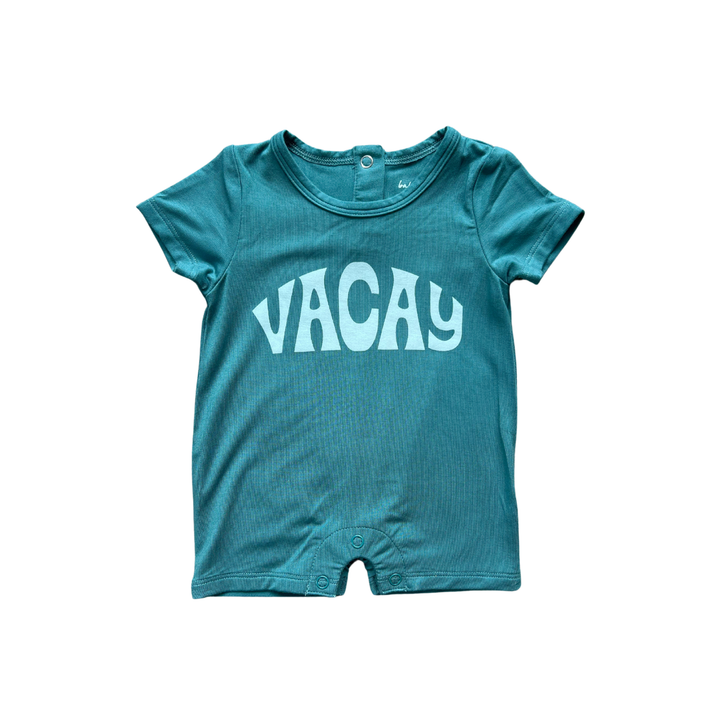 Tee Romper: VACAY