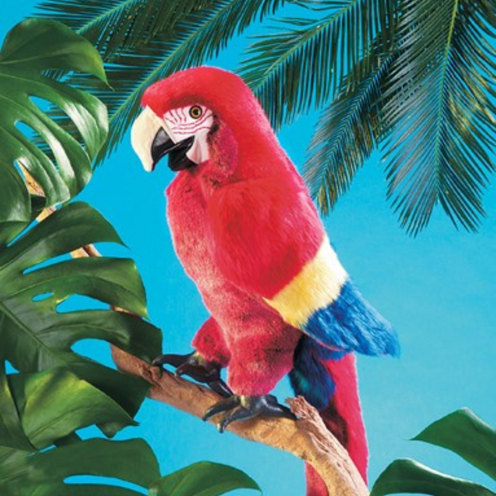 Macaw Scarlet Puppet