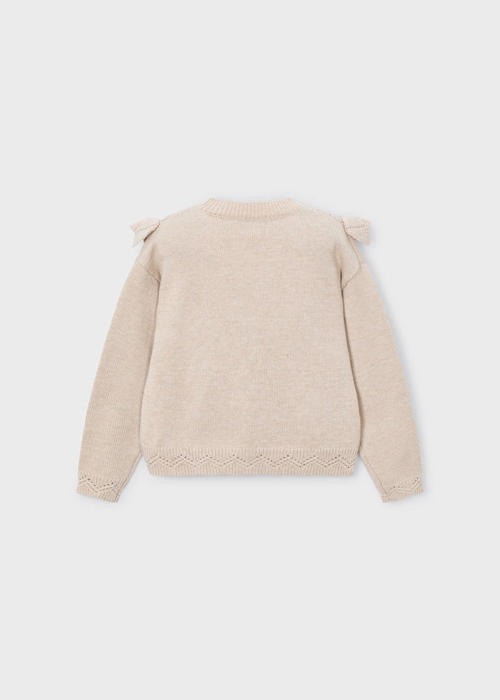 Openwork Knit Sweater