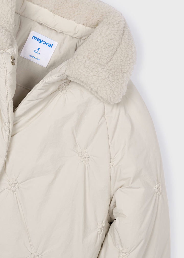 Sherpa Collar Puffer Jacket