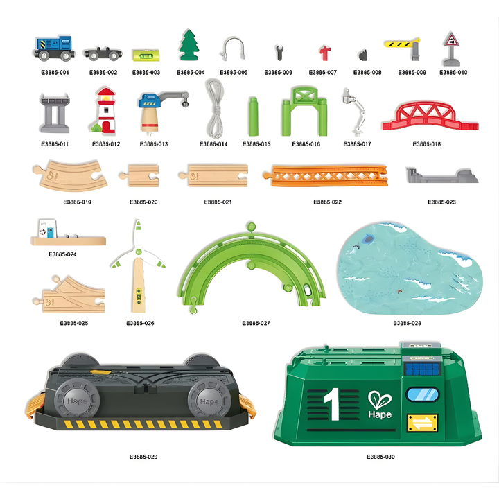 Eco Energy Train Bucket Set