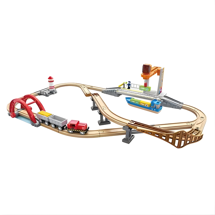 Sea & Rail Cargo Transportation Set