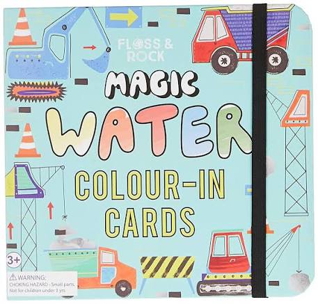 Magic Color Changing Water Cards - Construction