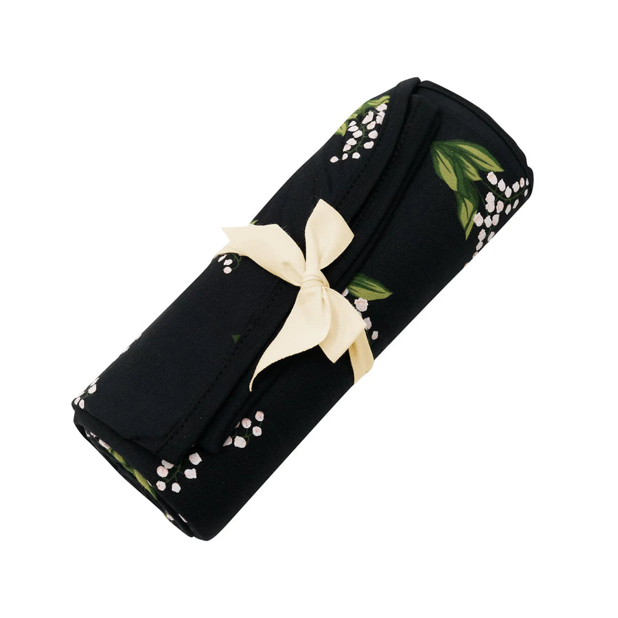 Kyte Baby Swaddle Blanket - Midnight Lily Kyte Baby Swaddle Blanket - Midnight Lily