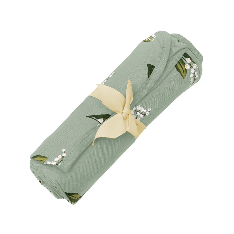 Printed Swaddle Blanket - Thyme Lily