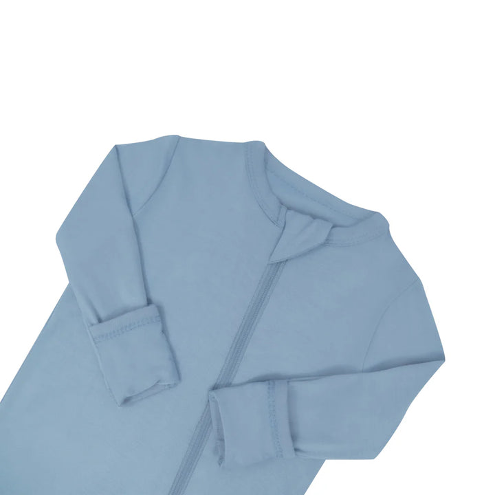 Zippered Romper - Slate