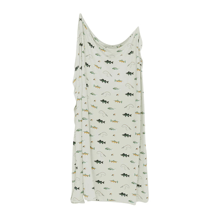 Swaddle Blanket - Fishing