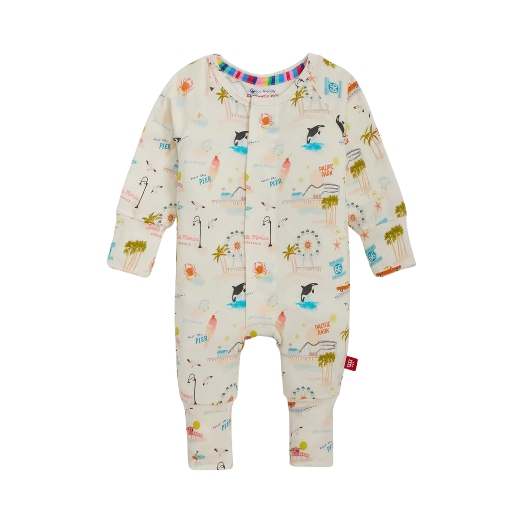Magnetic Convertible Coverall - Chasing Sunset