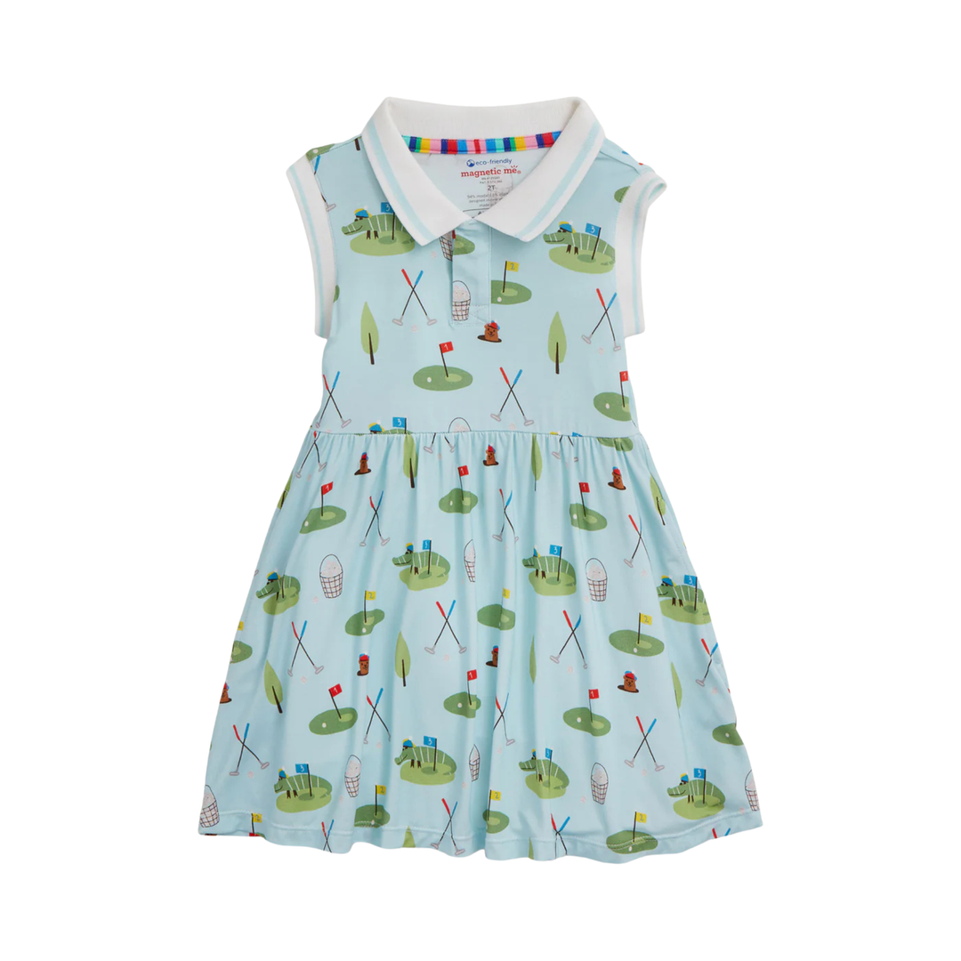 Magnetic Polo Dress - Gopher It