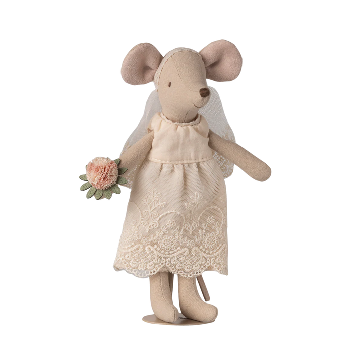 Wedding mice couple in box, Mum and dad