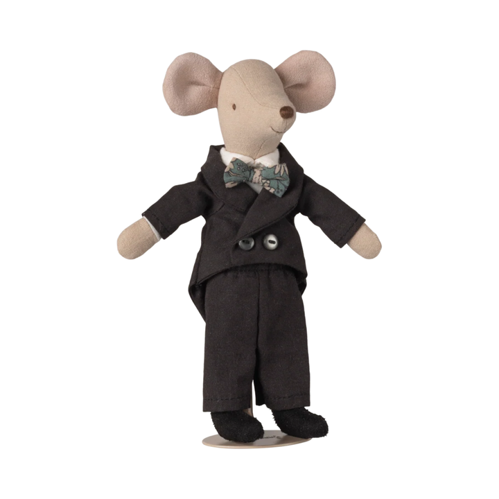 Wedding mice couple in box, Mum and dad