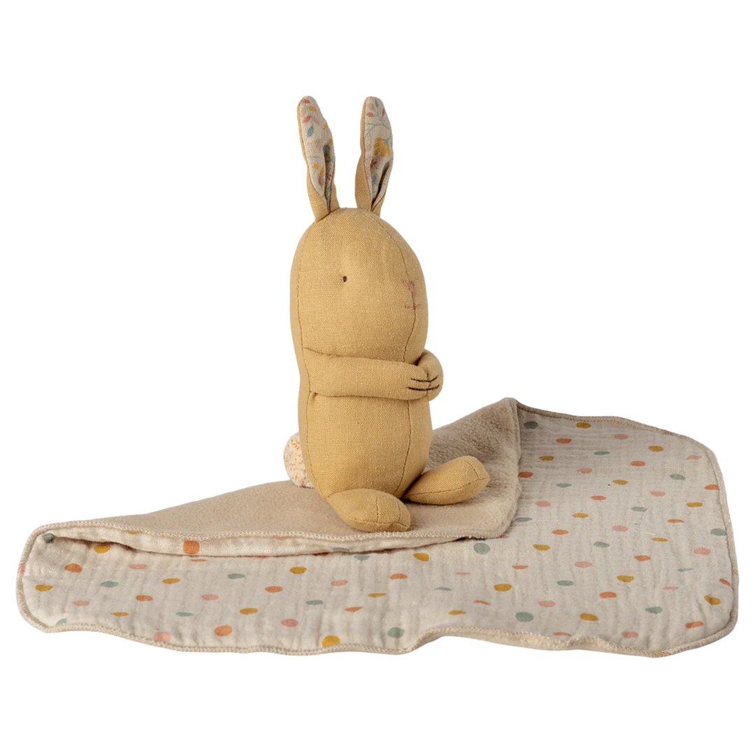 Lullaby friends, Bunny, Mini - Cream yellow