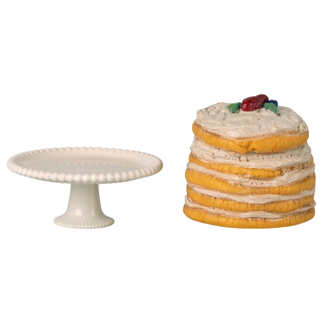 Party cake and cake stand, Mouse
