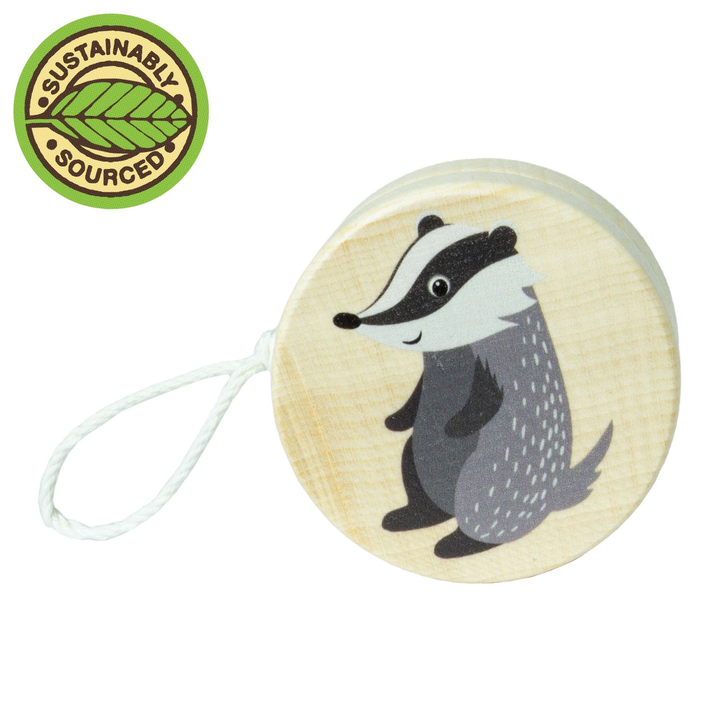 Wooden Wildlife Yoyos