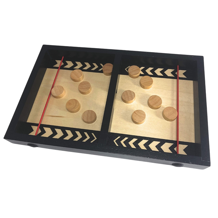 Wooden Puck Slinger
