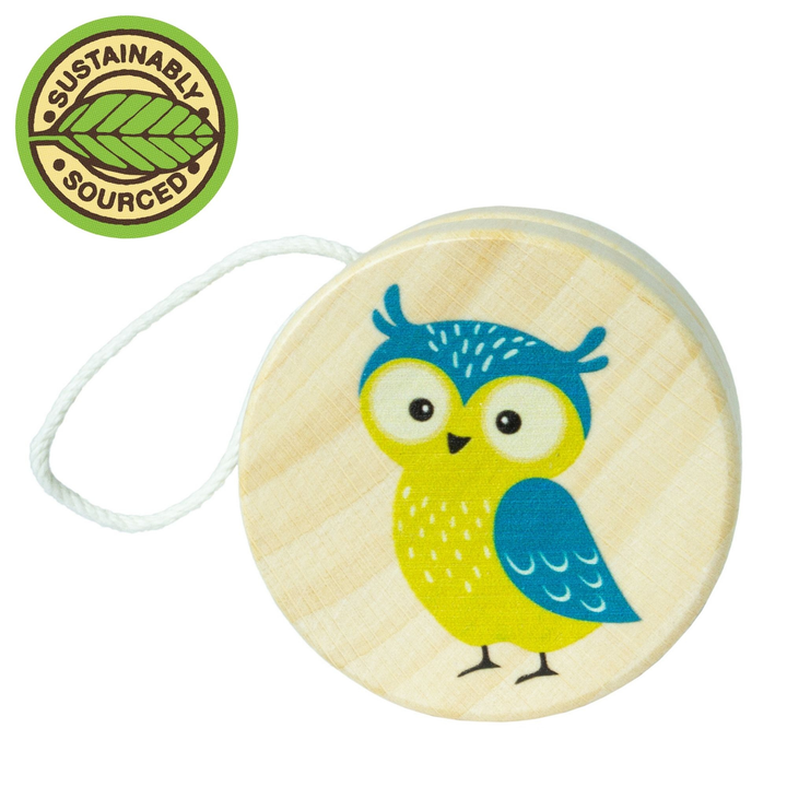 Wooden Wildlife Yoyos