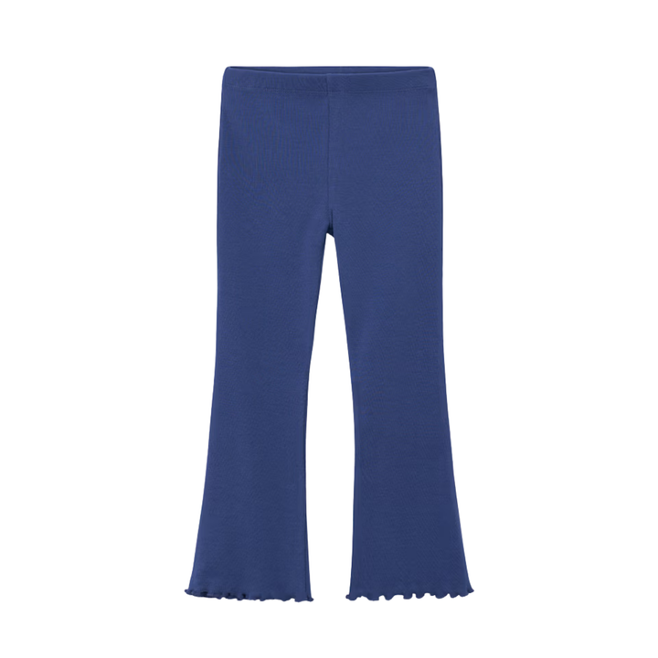 Rib Flare Leggings - Porcelain