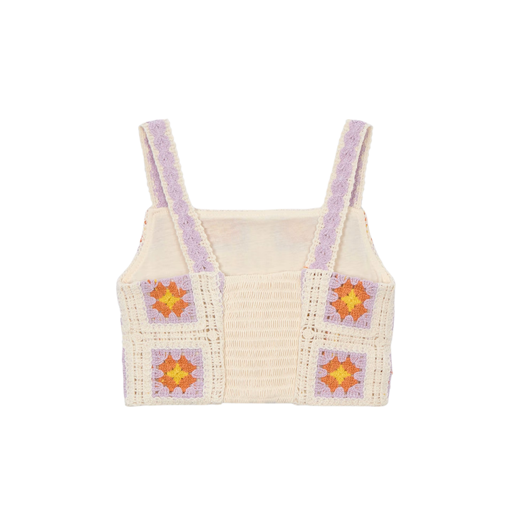 Crochet Top - Bone