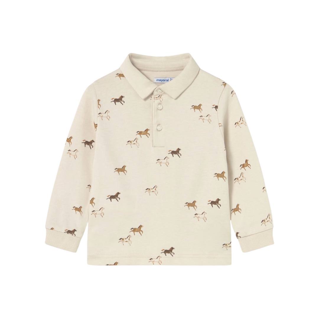Polo Shirt - Horses