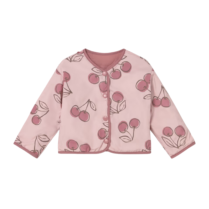 Reversible Quilted Windbreaker - Blush