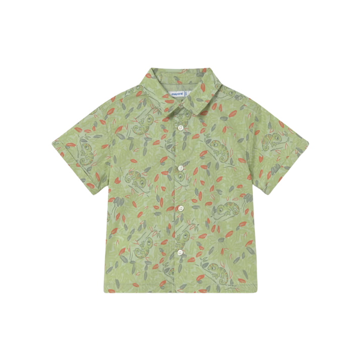 Printed Shirt - Matcha