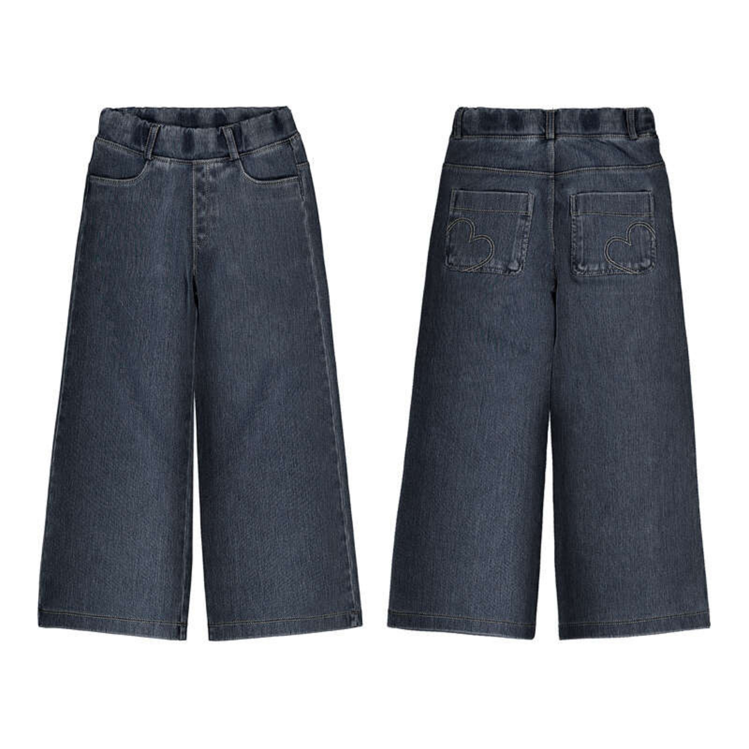 Long Knit Denim - Dark