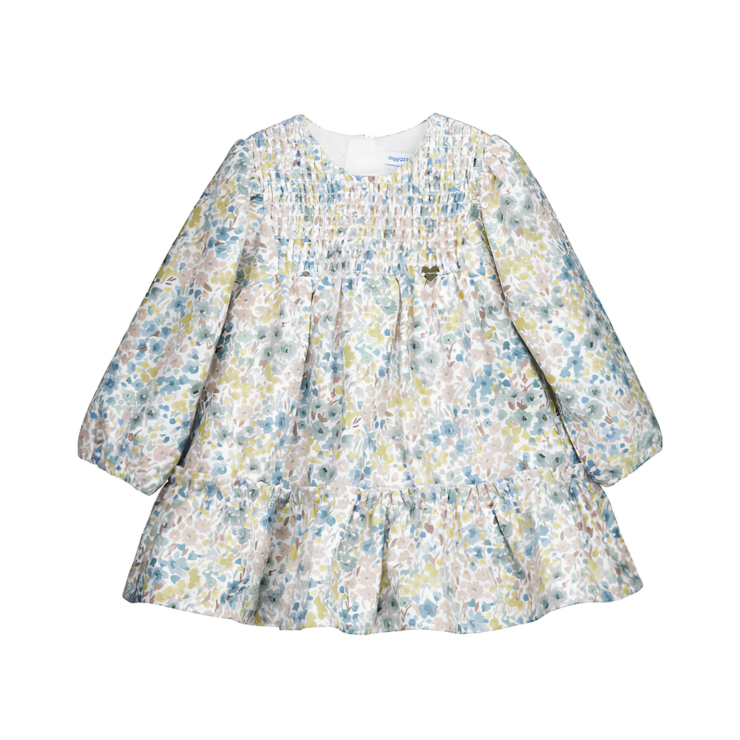 Flower Velvet Dress