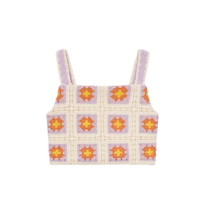 Crochet Top - Bone