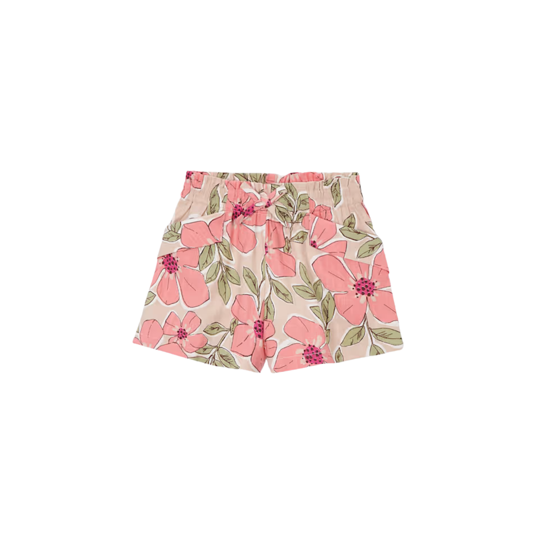 Printed Shorts - Tangerine