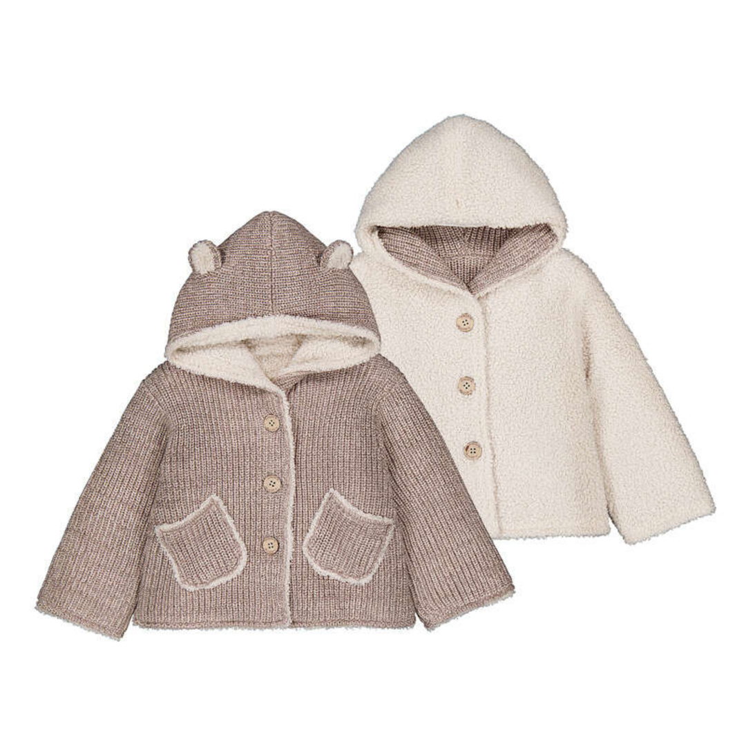 Reversible Pullover - Brown