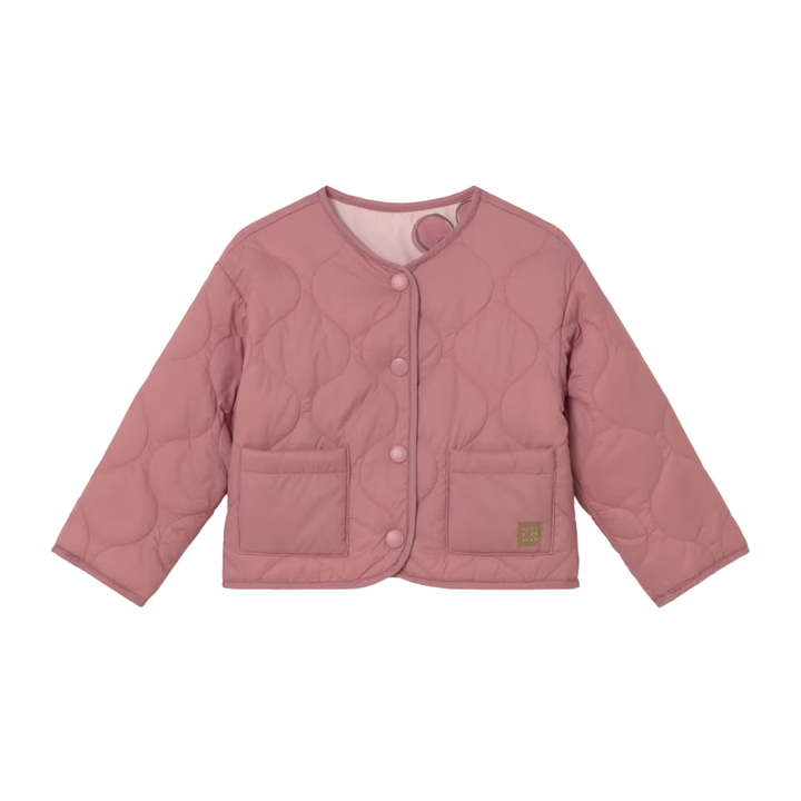 Reversible Quilted Windbreaker - Blush