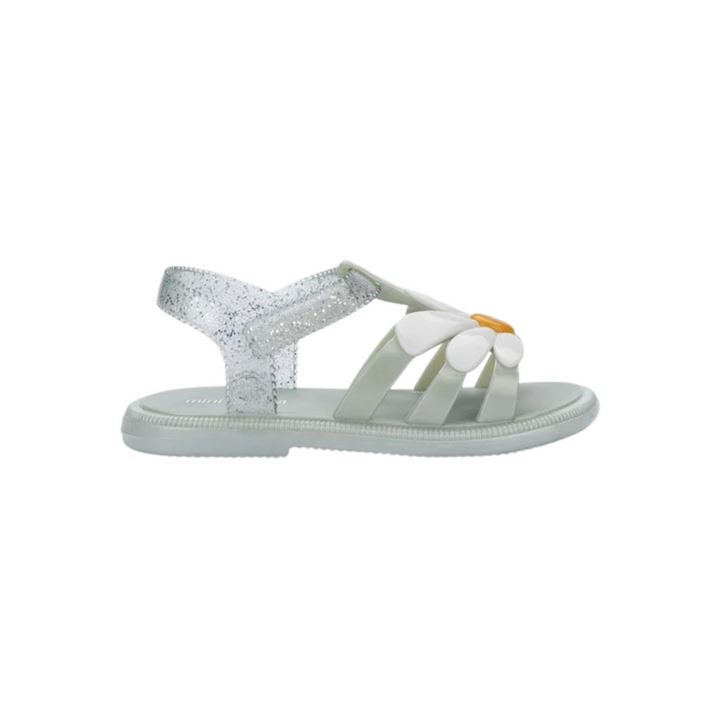 Hip Bloomy - Metallic Green/White