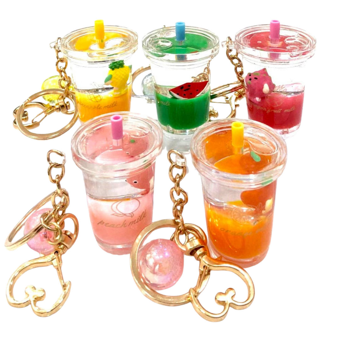 Icy Fruit Boba Tea Charm